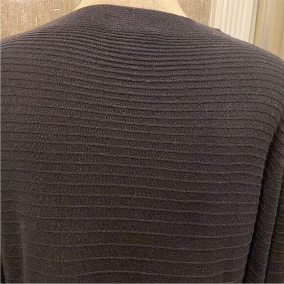 Escada Black Cardigan Sweater Versatile Knit, L - Picture 8 of 11